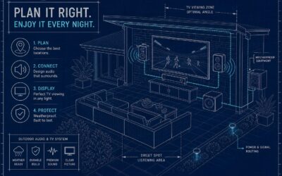 How to Plan Your Outdoor Audio and TV Install Right