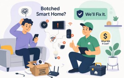 Who Fixes a Botched Smart Home Install (And What It Costs)